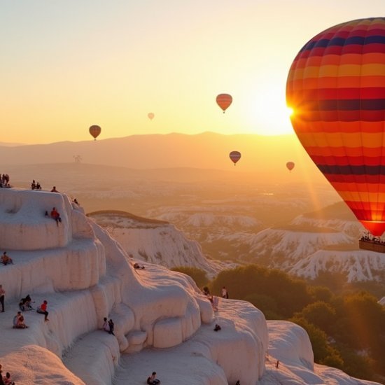 Pamukkale Hot Air Balloon Flight 